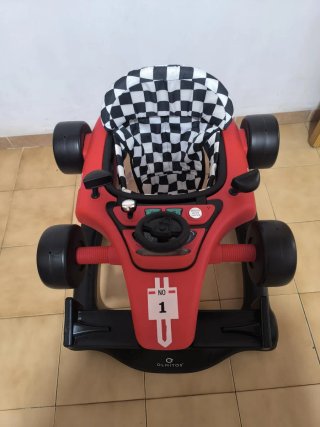 Andador bebé coche de carreras OLMITOS