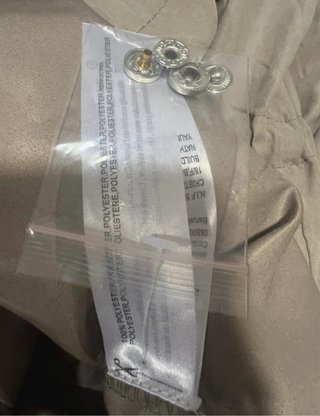 Talla L. Chaqueta tipo parka estilo étnico VENCA