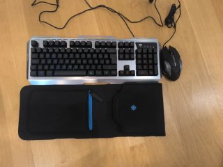 Set Gaming Trust: Teclado, Ratón y Funda