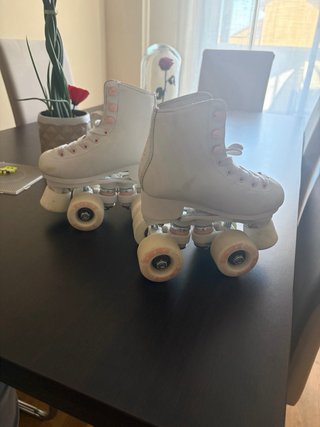 Patines 4 ruedas Oxelo blancos