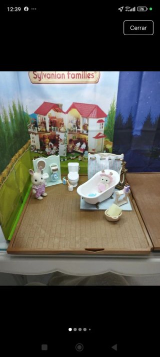 Sylvanian Families set Baño Juguete