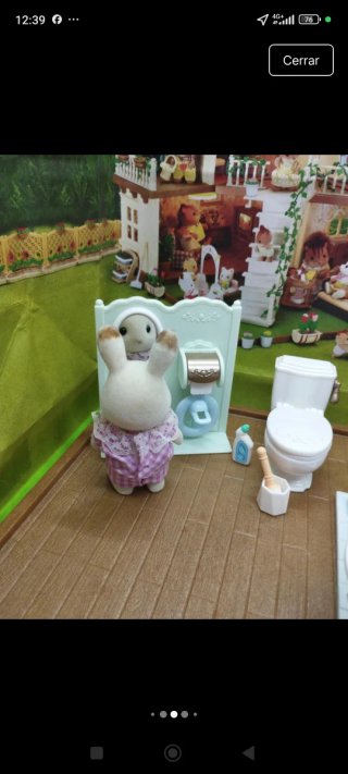Sylvanian Families set Baño Juguete