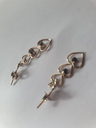 Pendientes Plata Art Deco H. Samuel