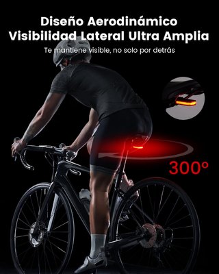 Luz Trasera Bicicleta LED Roja
