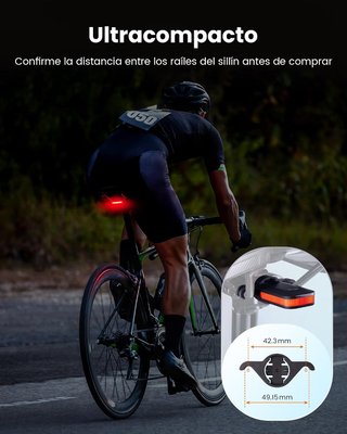 Luz Trasera Bicicleta LED Roja