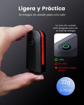 Luz Trasera Bicicleta LED Roja