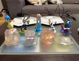 Figuras Disney Infinity con Portales y Juego