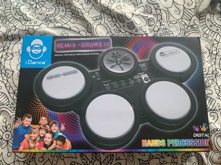 Caja de percusión iDance Remix Drum-2