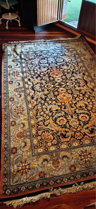 Tappeto Kashan in Lana Vergine