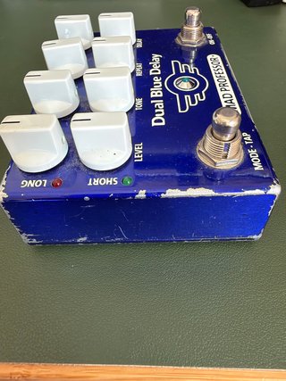 Madprofessor Dual Blue Delay Pedal