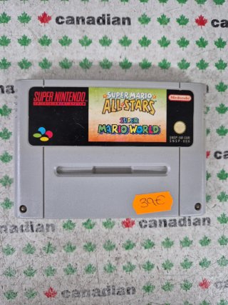 Super Mario All-Stars + Super Mario World SNES