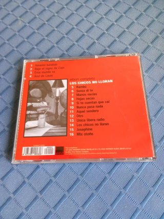 CD Miguel Bosé - Los Chicos No Lloran