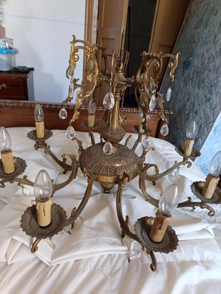 Lampara vintage de salon