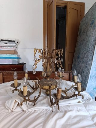 Lampara vintage de salon