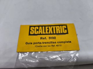 Guía Porta-trencillas Scalextric coches con luz