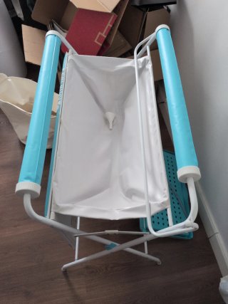 Bañera Plegable para Bebé con Patas
