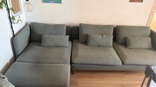 Sofá IKEA Söderhamn 4 plazas con chaise longue