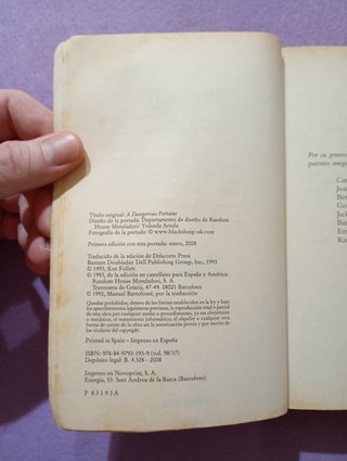 Libro: Una fortuna peligrosa / A Dangerous Fortune