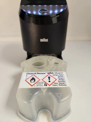 Base de limpieza y carga Braun Clean&Charge