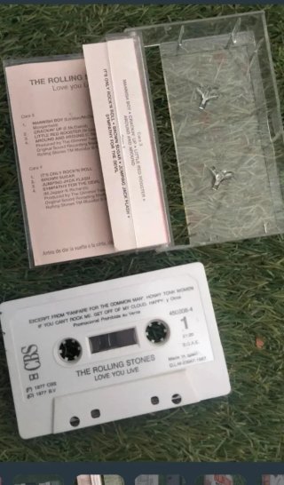 Cinta Cassette The Rolling Stones - Love You Live