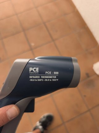 Termómetro Infrarrojo Profesional Alta Temp