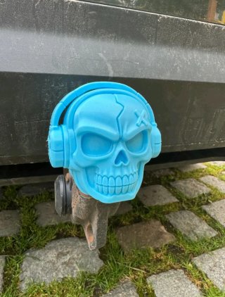 Cubre Bola de Remolque Calavera 3D - ¡Elige Color!