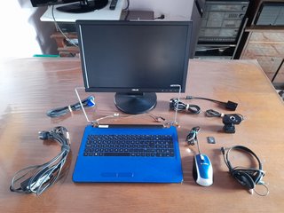 [LEER] Ordenador Portátil ASUS Azul + Accesorios