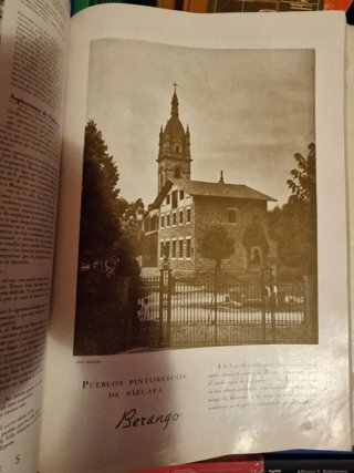 Revista Antigua Vida Vasca 1952-Portada José Arrue