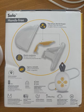 Sacaleches Medela Solo Hands-free
