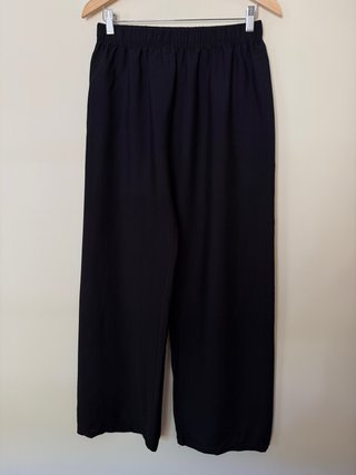 Pantalón palazzo negro T.40/42