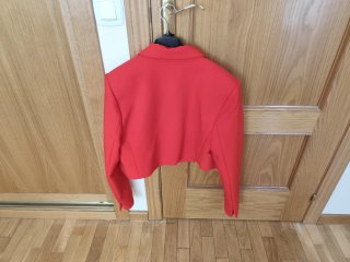 Americana Torera Roja Zara Talla S