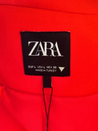 Americana Torera Roja Zara Talla S