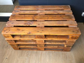 Palets de madera para terraza