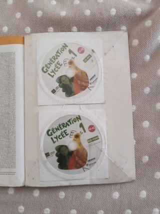 GENERATION LYCEE A1/A2 ELEVE+CD+DVD
