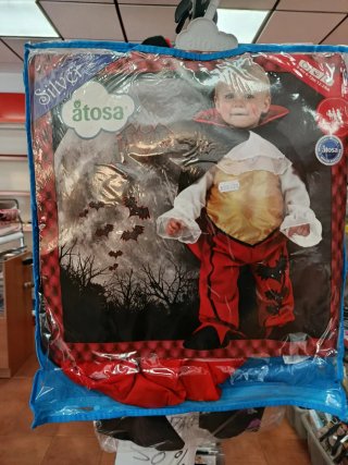 Disfraz de Vampiro para Bebé Atosa