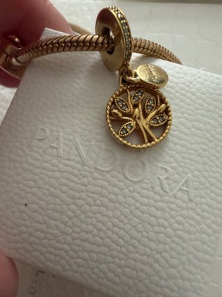 Charm Pandora Árbol de la Vida Dorado