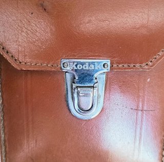 Funda Kodak de cuero