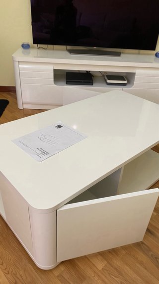 NUEVO!! Mesa de centro blanca