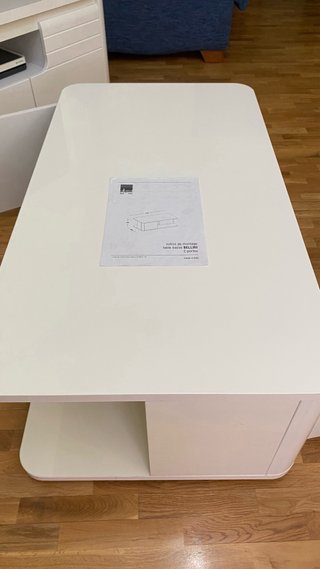 NUEVO!! Mesa de centro blanca