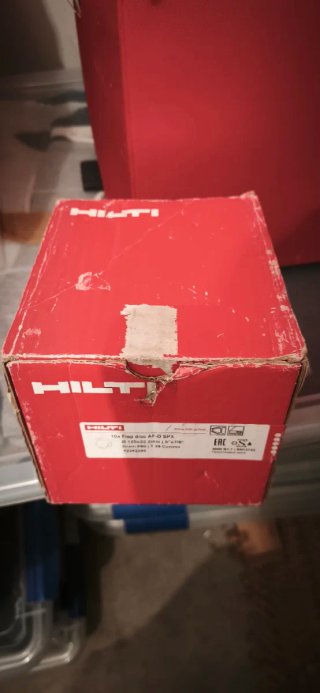 10 Discos Abrasivos Hilti AF-D SPX