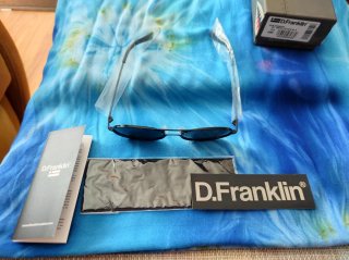 Gafas de Sol D. Franklin UV400 NUEVAS negras