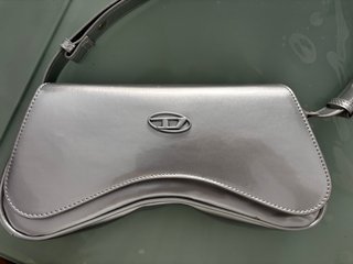 Borsa Diesel argentata