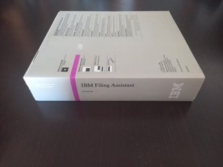 IBM Filing Assistant para PC formato disquete