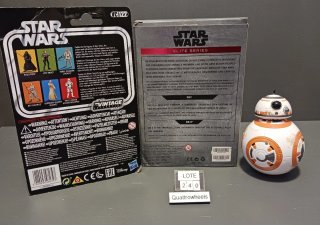 Lote Figuras Star Wars Rey y BB-8