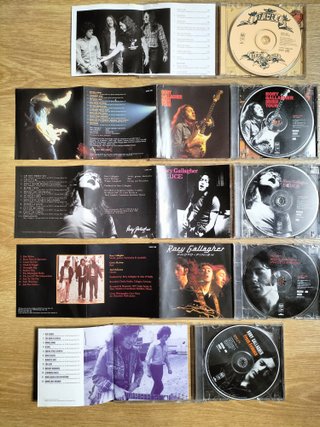 Lote 6 CD's Rory Gallagher