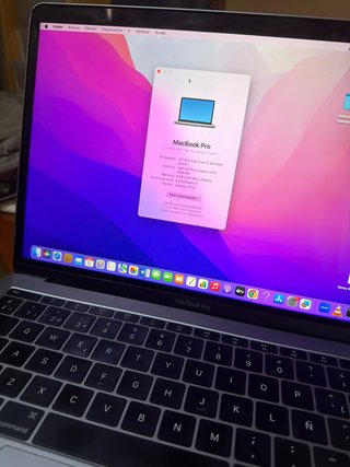 MacBook Pro A1708 Plata/Gris Espacial
