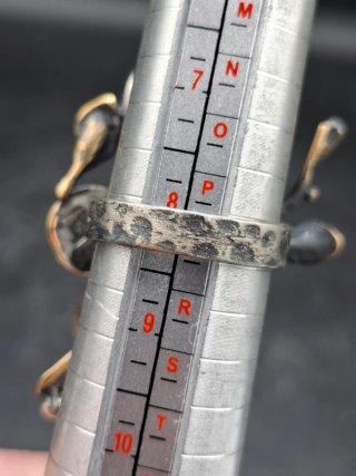 Anillo Artístico de Plata 925 con Perla y Piedras