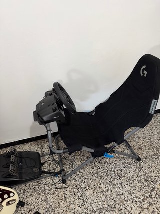 Sim Racing Logitech G923 con Silla Playseat