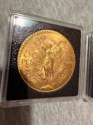 Moneda de Oro 50 pesos Estados Unidos Mexicanos