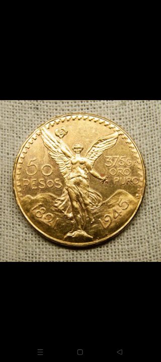 Moneda de Oro 50 pesos Estados Unidos Mexicanos